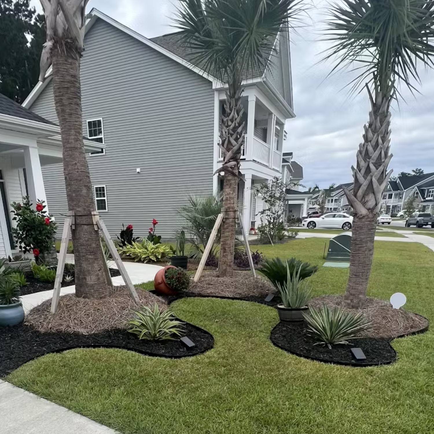 buy black steel garden edging