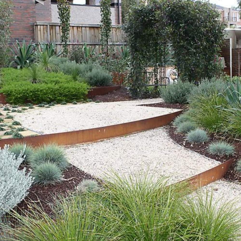 buy corten steel garden edging online