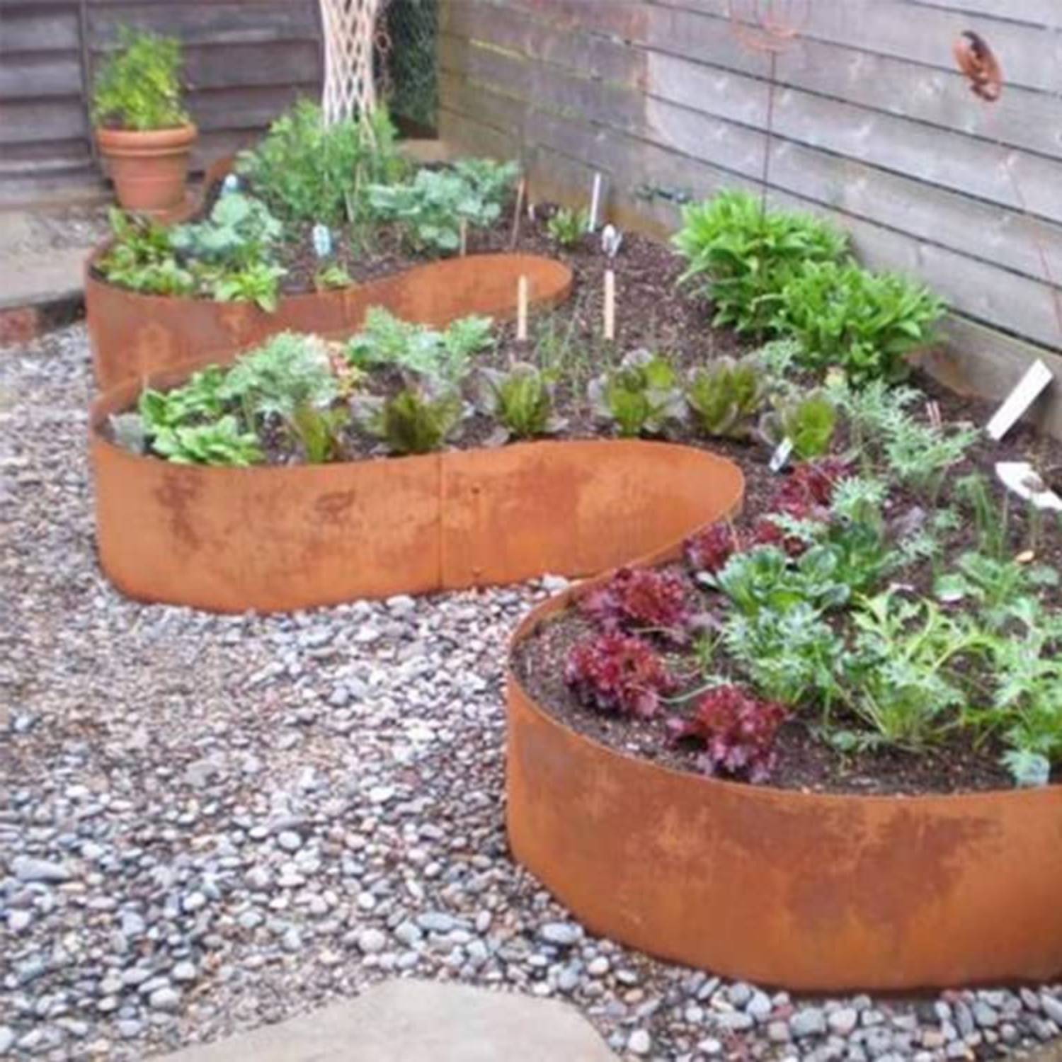 Coreten Garden Edging
