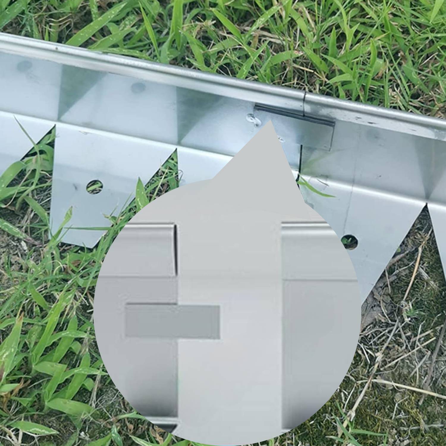 Stainless Steel Landscape Edging (50mm Face Height (per m)): image 3